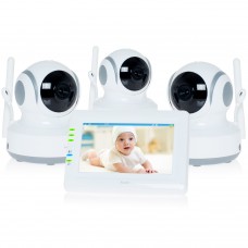 Видео-няня с 3-мя камерами Ramili Baby (Рамили Бейби) RV900X3