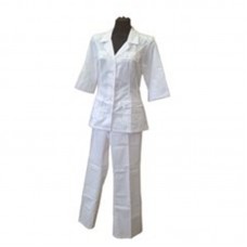 Медицинский костюм женский К-33А белый